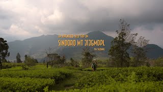 Sendirian kena badai angin kencang di puncak Gunung Sindoro via Sigedang, solo hiking & camp