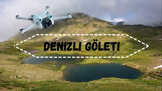 Denizli Göleti (500 metre yüksekten bulutların arasından)