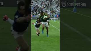 Absolutely INSANE pace #rugby #speed #tackle #fast #rwc2023 #shorts