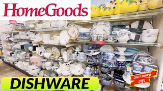 HOMEGOODS Dishware That Will Brighten Your Table! Walkthrough🏠🍽️