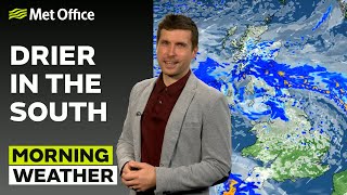 03/04/24 – Wet north, brighter south – Morning Weather Forecast UK – Met Office Weather