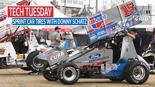 Sprint Car Tyres with Donny Schatz - Tech Tuesday | Mobil 1 The Grid