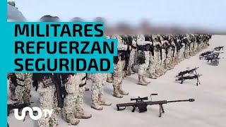 Llegan efectivos de las Fuerzas Especiales del Ejército a Culiacán, Sinaloa