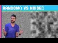 Noise vs Random in p5.js