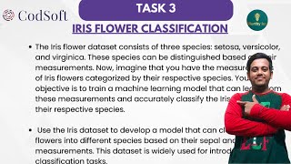 IRIS FLOWER CLASSIFICATION PROJECT BASED ON DATA SCIENCE | CODSOFT |DATA SCIENCE INTERNSHIP |TASK 3|