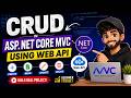 Implement CRUD Full Project - ASP.NET Core MVC with EF Core and Web API