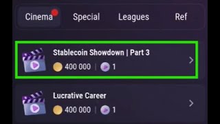 Stablecoin Showdown | Part 3 | TapSwap Code | Stablecoin Showdown | Part 3