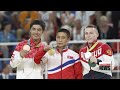 rio 2016 north korea wins gold in men s gymnastics