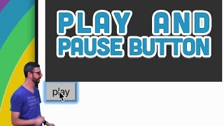 17.2: Play and Pause Button - p5.js Sound Tutorial