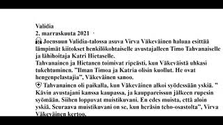 sairauskohtaus viime vuonna -21