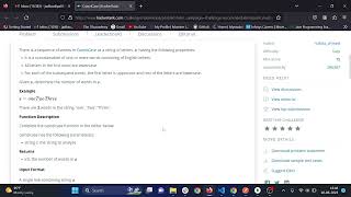 Camel case String Javascript HackkerRank | Very understanding and easy solution in javascript.