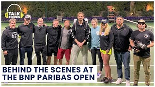 PODCAST: Behind the scenes insight & info from a Tennis Warehouse playtester @ BNP Paribas Open 2023