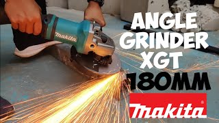 Makita Angle Grinder XGT 180mm - GA037G | Hard Grinding