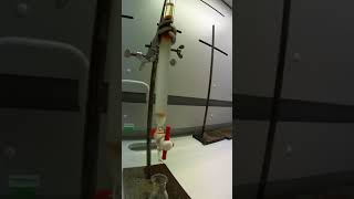 Colorful Chromatography Column