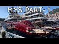 THE MONACO YACHT SHOW 2023 FULL WALK VIDEO IN 4KHD @archiesvlogmc