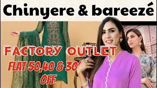 Chinyere \u0026 Bareezé FACTORY OUTLET/ FLAT 50,40 \u0026 30% OFF/ shopping haul #shopping #haul