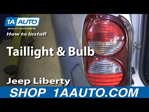 How To Install Replace Change Taillight and Bulb 2002-07 Jeep Liberty How To Install Replace Change Taillight and Bulb 2002-07 Jeep Liberty