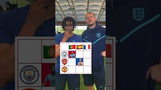 Football tic-tac-toe with Trent and Ramsdale😂 #afc #ramsdale #trent #shorts