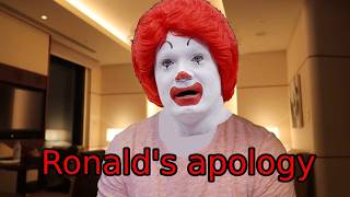 Ronald S Apology