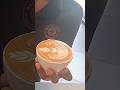 Tulip 🌷🌹 latte art # viral#trendingshorts #trending #coffeeart #coffee #latteart #barista