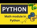 Math module in Python | Mathematical functions in Python