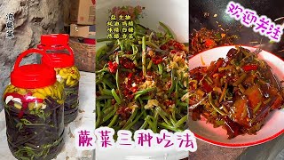 今天主打蕨菜，各種吃法隨心所欲 #美好食光 #春日好食光 #美食推薦官