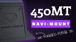 Rugged Forge 3D Navi-Mount für CFMoto 450MT – Perfekte Halterung für GPS \u0026 Smartphones