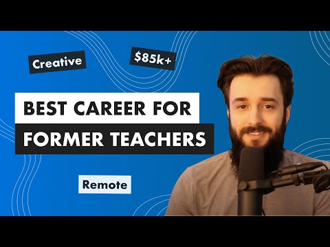 What is a good career change for teachers?
