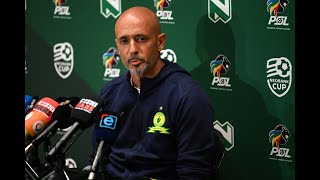 Sundowns coach Miguel Cardoso calls for better playing conditions to improve football quality.