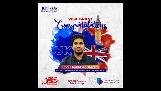 𝐂𝐨𝐧𝐠𝐫𝐚𝐭𝐮𝐥𝐚𝐭𝐢𝐨𝐧𝐬 to Ibnul Bakhtiar Shadid for getting Visa Grant