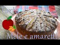 Torta mele e amaretti