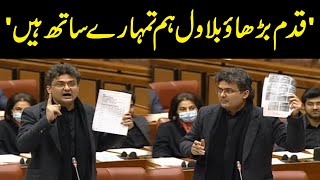 Qadam Barhao Bilawal hum tumhare sath hain | PTI Faisal Javed best speech in senate