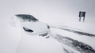 Tesla im Schneesturm: Was ist kaputt gegangen? (Nordkap Doku Q&A)