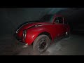 dozens of vintage volkswagens hidden inside a mine abandoned