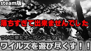 【モンハンワイルズ】　オープンベータが始まったので早速遊んで行きます！！　（風邪のため声が少しおかしいです）