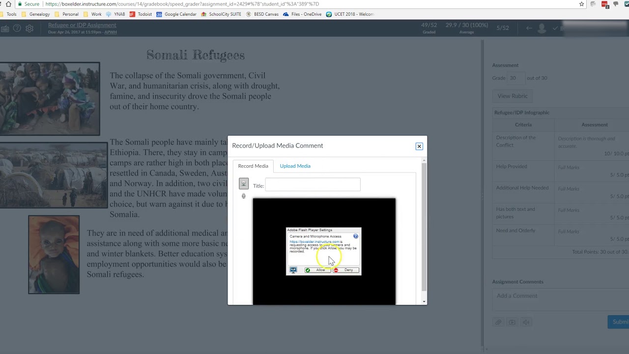 Canvas Using Speedgrader Youtube