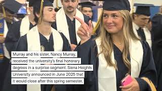 Bill Murray's emotional graduation speech
