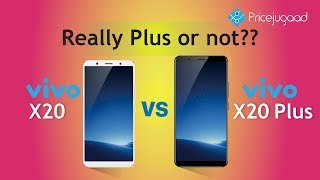 Vivo X20 Plus is really a Plus than vivo X20??