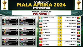 Jadwal Piala Afrika 2024 Putaran 1