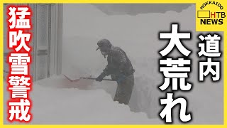 「ひでえよ、いままでないわ」北海道　日本海側中心に大荒れ　札幌など４９地点で最低気温更新　猛吹雪警戒