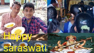 ସରସ୍ଵତି ପୁଜା  କିପରି ପାଳନ କଲୁ ll HAPPY SARASWATI PUJA🙏🙏 TO  ALL OF YOU 💖💖