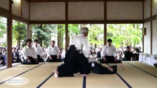 Aiki Jinja Taisai 2014 - Ueshiba Moriteru Doshu