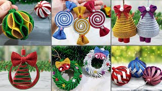 6 DIY Christmas Ornaments Decoration Ideas | Christmas Tree Decorations | Christmas Crafts
