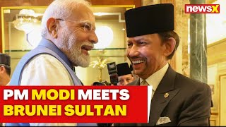 PM Modi Meets Brunei Sultan Hassanal Bolkiah | NewsX