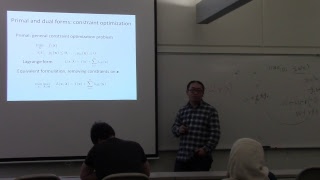 Machine Learning - Lecture 23 - Spring 2018