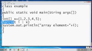 how to use for each loop in java in hindi or urdu