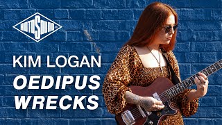 Kim Logan performs ‘Oedipus Wrecks’ live in session | Rotosound