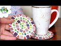 Mosaic Project For Absolute Beginners - Easy Peasy Coaster Tutorial