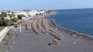 KAMARI black beach SANTORINI