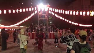 相馬盆唄 　盆踊り　新宿 花園スクールパーク 20230818